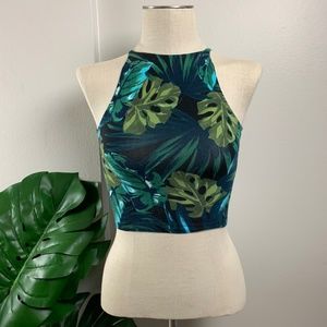 Floral Crop Top, size M
